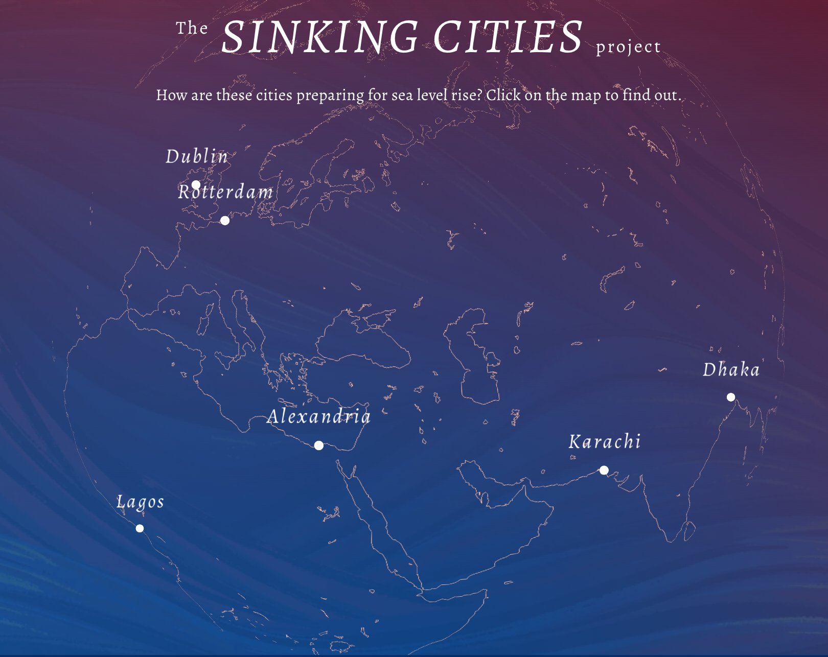 The Sinking Cities